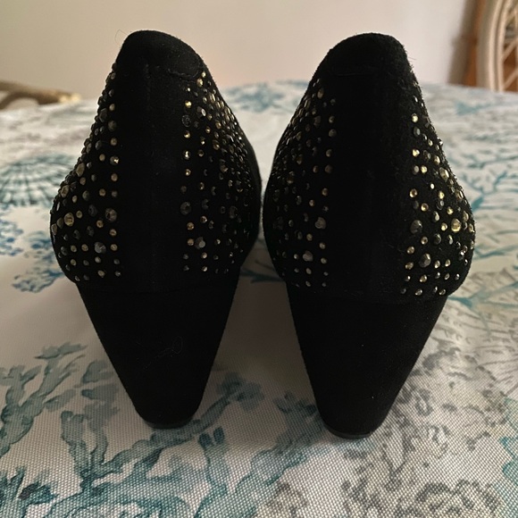 BCBGeneration Black Suede Heels - Picture 3 of 5
